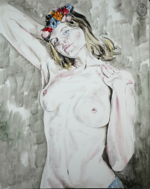 oil on canvas - olio su tela di Piro